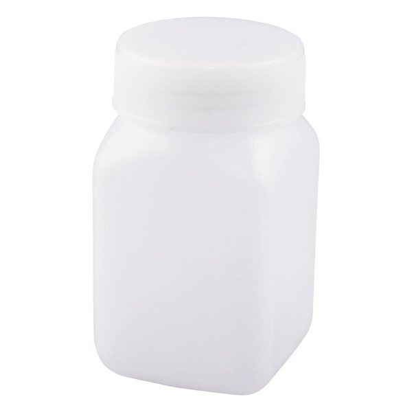 ニッコー・ハンセン 標準規格瓶 角型広口(ナチュラル) 100mL 1本 1030-01 10-3001-55（直送品）