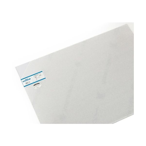 光 塩ビ板 3×450×600mm 透明つや消し EB463-13 1枚 61-7437-52（直送品）