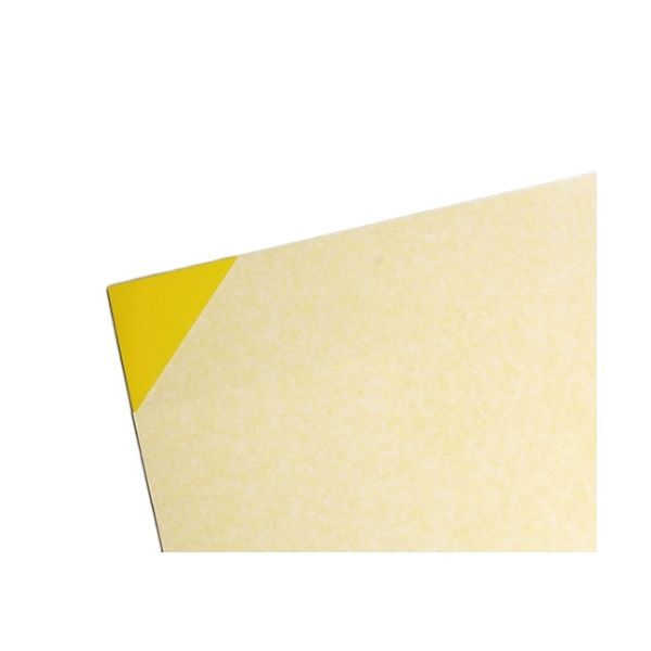 光 塩ビ板 2×1800×910mm 黄 EB1892-3 1枚 61-7437-76（直送品）