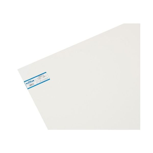 光 塩ビ板 3×910×900mm 白 EB993-5 1枚 61-7438-41（直送品）