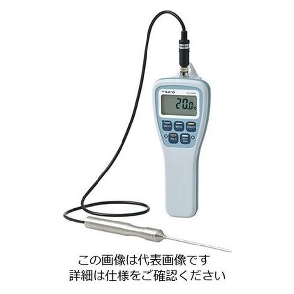 佐藤計量器製作所 防水型デジタル温度計　本体＋センサー付き SK-270WP 1個 2-7383-11 16,876円
