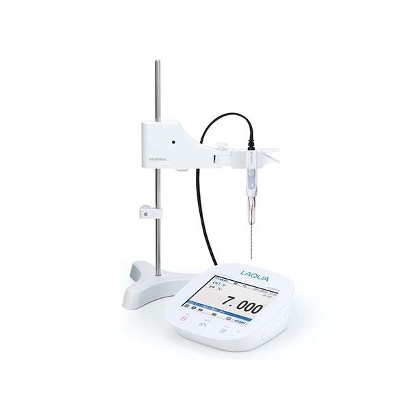 堀場アドバンスドテクノ 卓上型pH・水質分析計 マイクロToupH電極セット(カラー液晶タッチパネルモデル) Fー72M 1式（直送品）