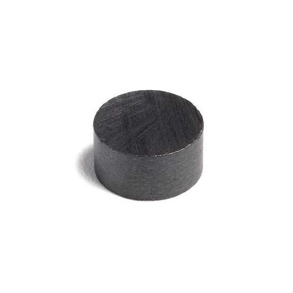 二六製作所 フェライト磁石 (丸型) φ3.8×0.53 10個 FE073 1箱(10個) 61-9932-74（直送品）