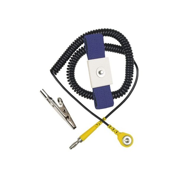 DESCO JAPAN SCS リストストラップ Lサイズ ブルー 1.5m 2313R 1個 62-1629-40（直送品）