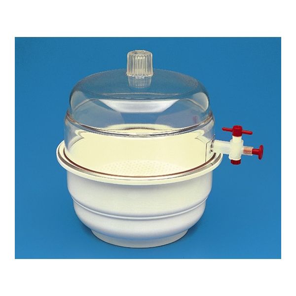 東栄 真空デシケーター ストップコック付 PP製 径250mm 402030 1個 62-2936-13（直送品）