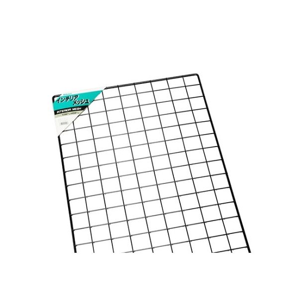 光 メッシュパネル 黒 1200×450mm PJ1245-1 1枚 61-7399-59（直送品）