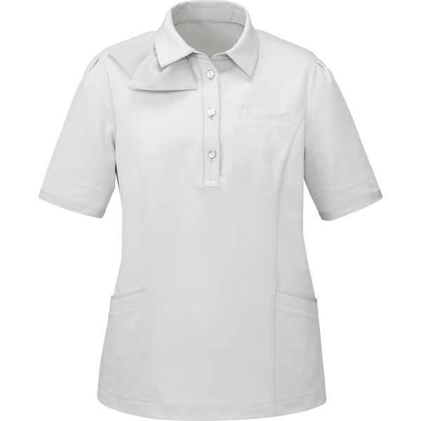 フォーク nuovo ポロシャツ ライトグレー １９号 FB71412-5-19（直送品）