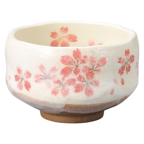 アースモス 抹茶茶碗 平安桜ミニ抹茶碗 (4個入) utw-40316276（直送品