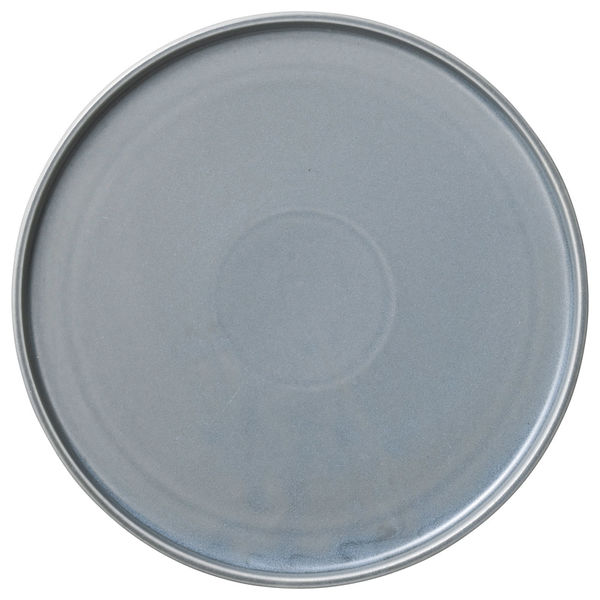アースモス 大皿 グレーフラット26cm丸皿 (1個入) utw-50711206（直送品）