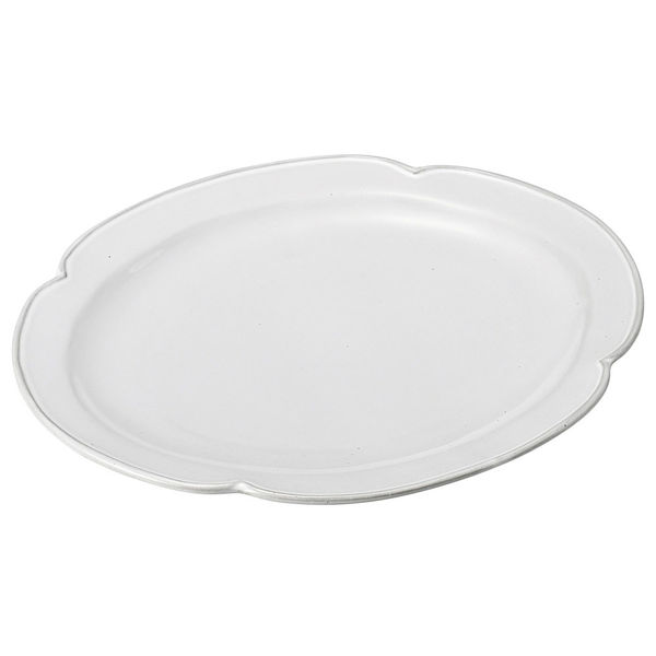 アースモス 楕円皿 デプレホワイトオーバルプレートL (2個入) utw-51013206（直送品）