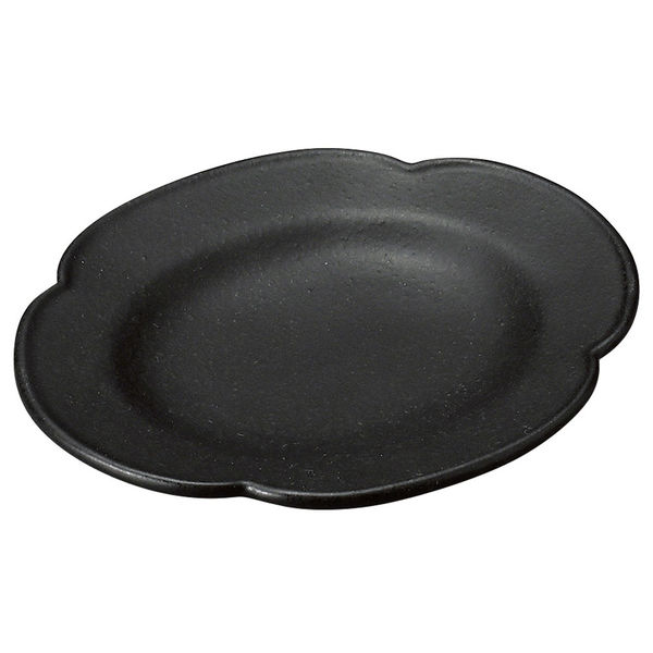 アースモス 楕円皿 デプレブラックプチオーバルプレート (5個入) utw-51018206（直送品）