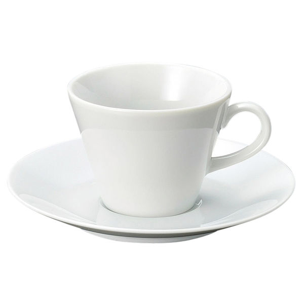アースモス カップ＆ソーサー テーパードコーヒー碗皿 (6個入) utw-62235736（直送品）
