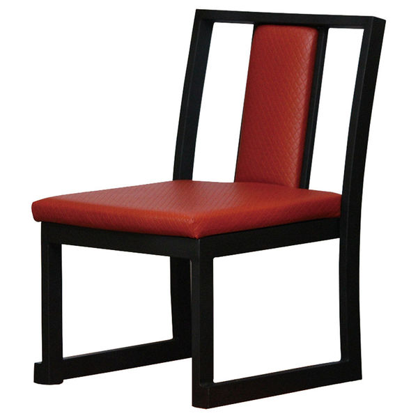 アースモス 椅子高座椅子 背もたれ縦型L1028 キルト アルミフレーム (1個入) utw-74210756（直送品）