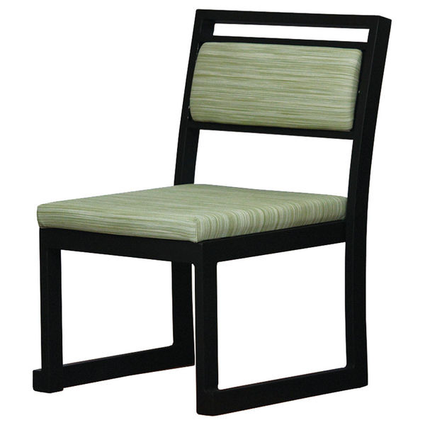 アースモス 椅子高座椅子 背もたれ横型L1895 デコア アルミフレーム (1個入) utw-74212756（直送品）