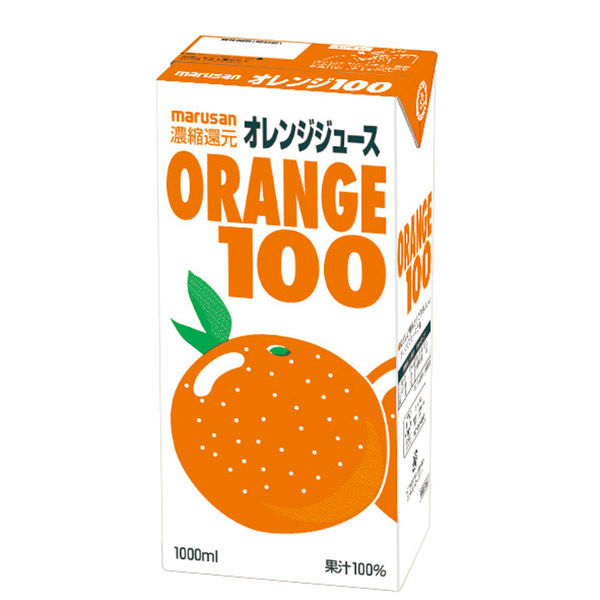 オレンジ 100 1セット(1000ml×6個) マルサンアイ マルサンアイ（直送品
