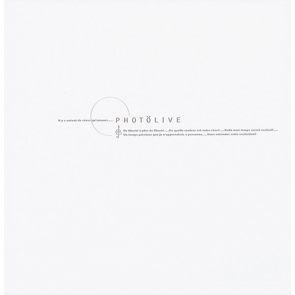 ナカバヤシ デジタルフリーアルバム Lサイズ プラコート台紙 ホワイト 10枚 フォトライブ LPF-1002-W 1冊