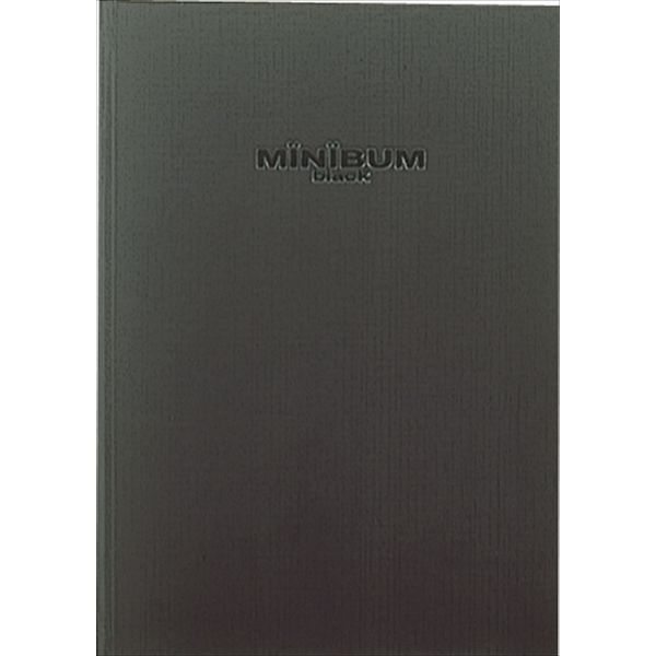ナカバヤシ アルバム ミニバム・ブラックシリーズ A4サイズ ブラック アE-MB-152-D 1冊
