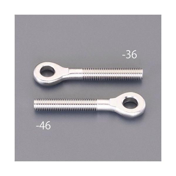 アイボルト(ステンレス製)　100個 アイボルト ステンレス製 4分×200mm SEB-420 300-392-0356の商品