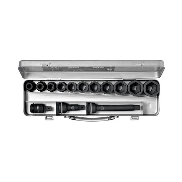 エスコ 1/2”DR インパクトソケットセット EA164KE-1A 1セット（直送品）