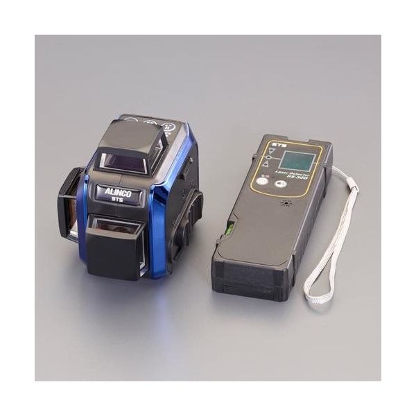 エスコ レーザー墨出し器(グリーンレーザー/クランプ・受光器セット 