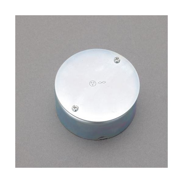 エスコ φ89x40mm 露出ボックス(ハブ無/丸型) EA940CS-40 1セット(5個)（直送品） 8,117円