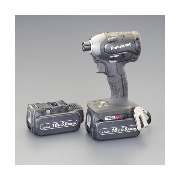エスコ DC18.0V/5.0Ah インパクトドライバー(充電式) EA813PA-15 1台（直送品）