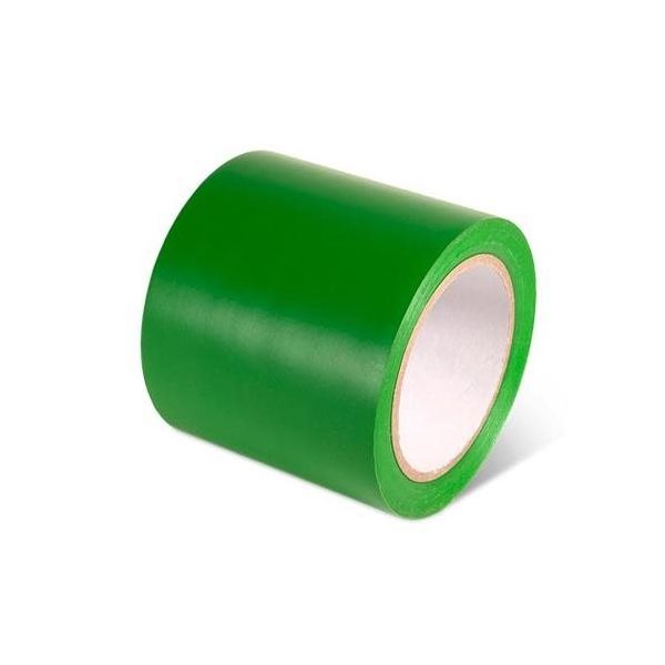 エスコ 100mmx55m 通路ラインテープ(緑) EA944SG-43 1セット(2巻)（直送品）