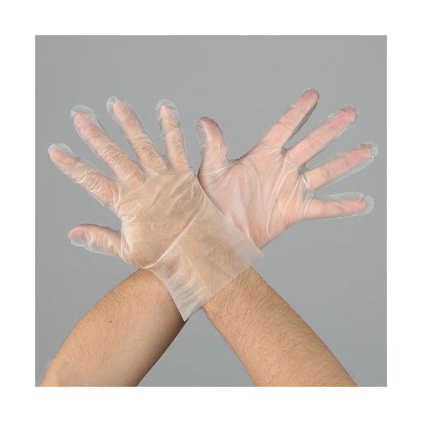 エスコ（esco） ［L］ 手袋（熱可塑性エラストマー/100枚） 1セット（1500枚：100枚×15箱） EA354GA-83（直送品）
