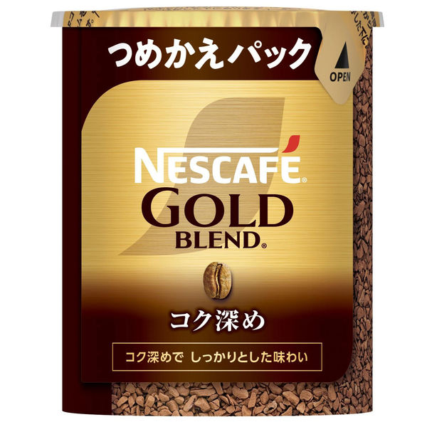 【インスタントコーヒー】ネスレ日本 ゴールドブレンド コク深め エコ＆システムパック 1本（55g）