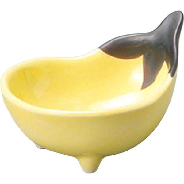陶里 珍味 黄釉ナス型珍味 (6個入) tri-300116818（直送品）