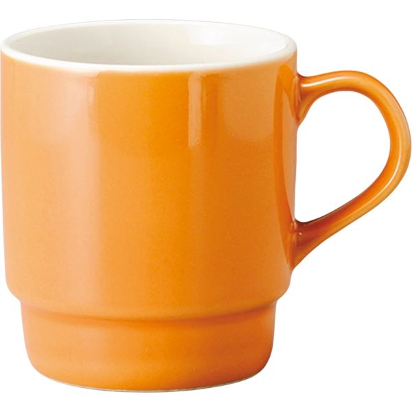 陶里 マグカップ オレンジ色スタックマグ（新型） (5個入) tri-300580917（直送品）