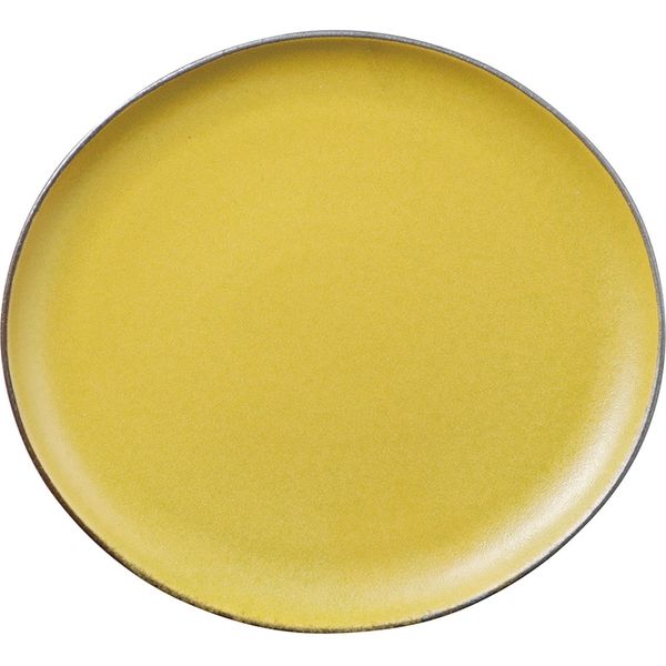 陶里 中皿 ベジサンドイッチ皿 マスタード (2個入) tri-301002929（直送品）