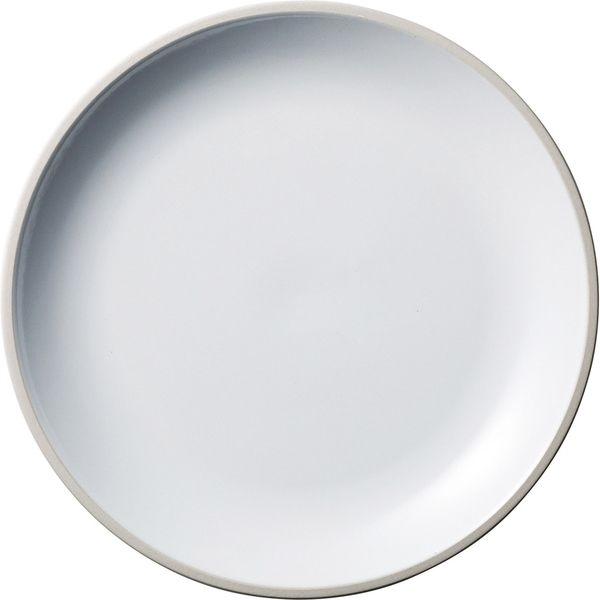 陶里 中皿 ルストマイルドホワイト19.5cmプレート (3個入) tri-302101506（直送品）