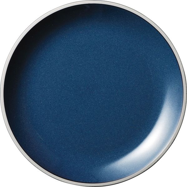 陶里 中皿 ルストモードブルー19.5cmプレート (3個入) tri-302101509（直送品）