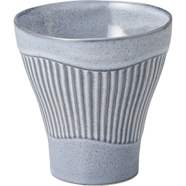 陶里 フリーカップ トクサ彫グレーフリーカップ (4個入) tri-302740627（直送品）