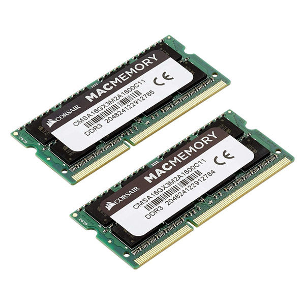 増設メモリ Mac向け DDR3L-1600 8GBx2(16GB) 204PIN SODIMM For