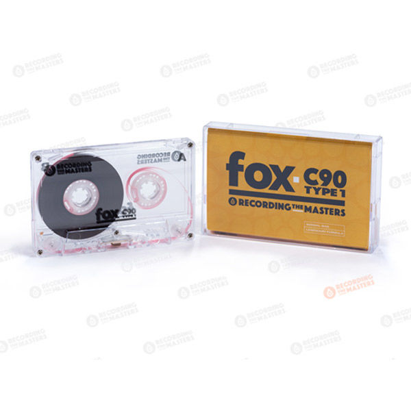 磁気研究所 RECORDING THE MASTER FOXオーディオカセットテープ　90分 HDAT90FOX1P 1個（直送品）