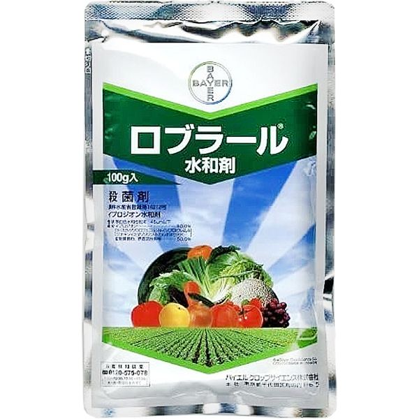 バイエル ロブラール水和剤 100g 2056682 1パック クロップサイエンス（直送品）