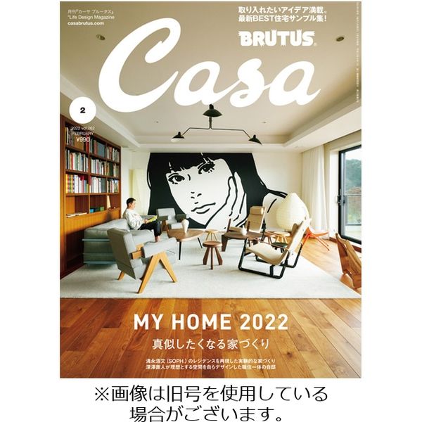 CasaBRUTUS(カーサブルータス) 2022/05/10発売号から1年(12冊