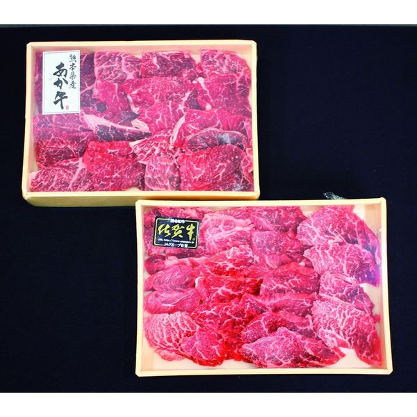 さつま屋産業 佐賀牛と熊本あか牛焼肉セット SAY-100 980469 1セット（直送品）