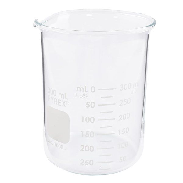 コーニングインターナショナル ビーカー PYREX(R) 300mL 1000J-300 1セット(7個) 2-9425-18（直送品）