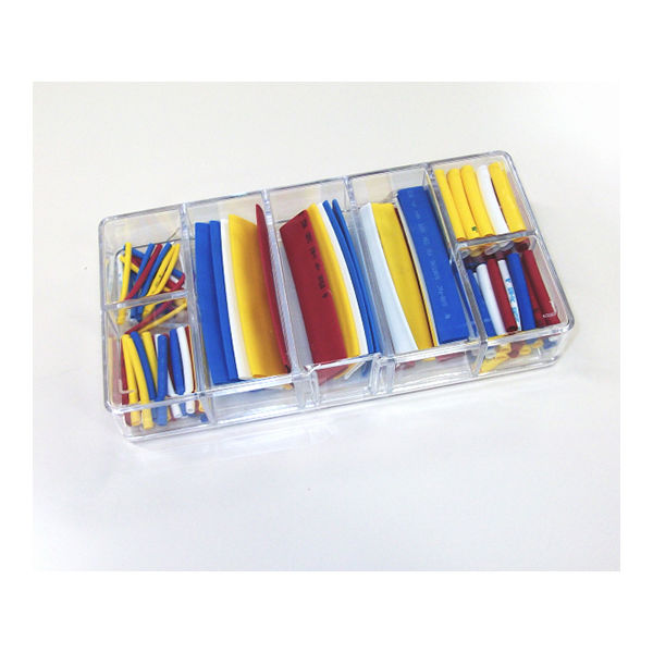 LINKMAN 熱収縮チューブセット カラー VS-100 1セット(3セット) 63-3156-35（直送品）