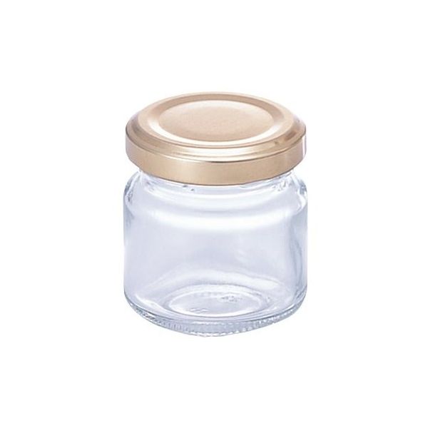 日本メデカルサイエンス ジャム瓶(短型)90mL 3-6073-02 1セット(20個)（直送品）
