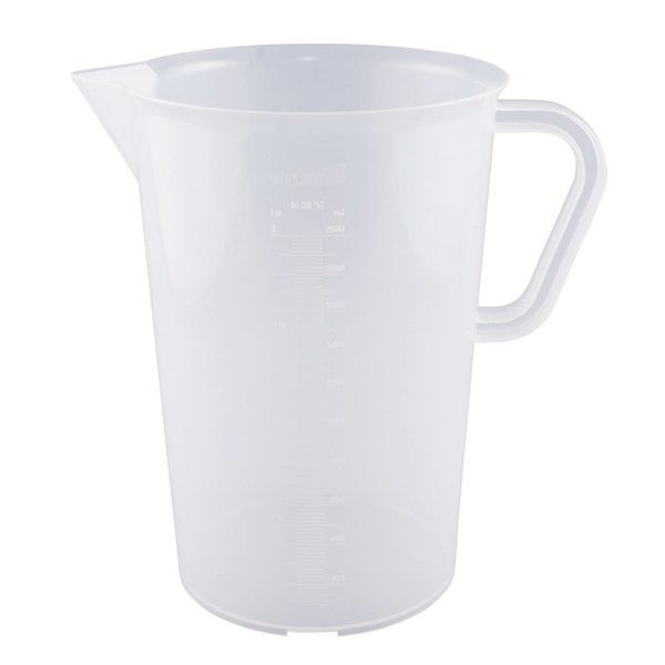 Kartell トールメジャーカップ 2000mL 3-7079-04 1セット(2個)（直送品）