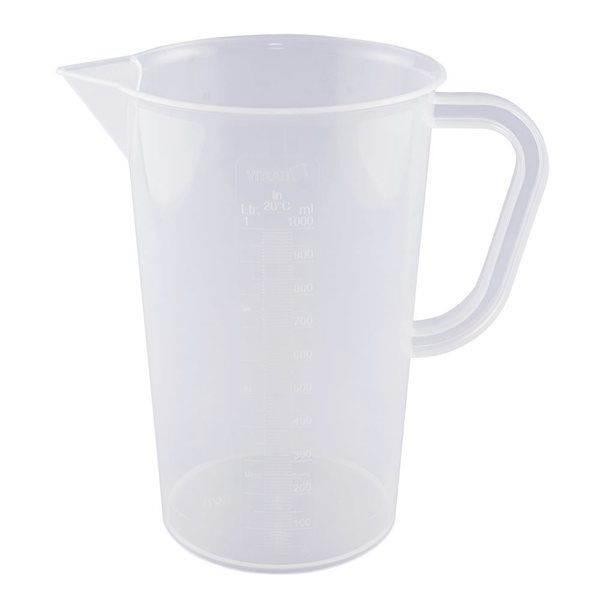 Kartell トールメジャーカップ 1000mL 3-7079-03 1セット(4個)（直送品）