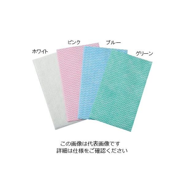 川西工業 カウンタークロス 薄手 ピンク 100枚入 3-4887-02 1セット(200枚:100枚×2箱)（直送品）