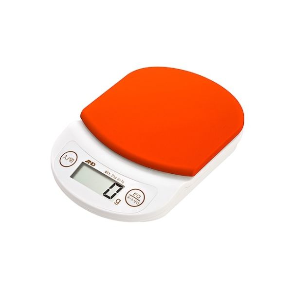 エー・アンド・デイ デジタルホームスケール 2000g レッド UH3302-R 1セット(2個) 61-4678-30（直送品）