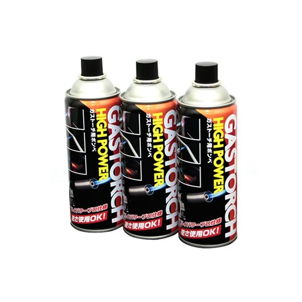 藤原産業 SK11 ガストーチ用ボンベ3本入 HG-200-3P 1セット(3個) 62-2849-55（直送品）