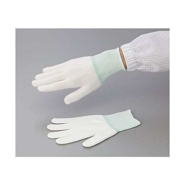 アズワン アズピュア クールインナー手袋 オーバーロック SS 10双入 2-2142-05 1セット(40双:10双×4袋)（直送品）