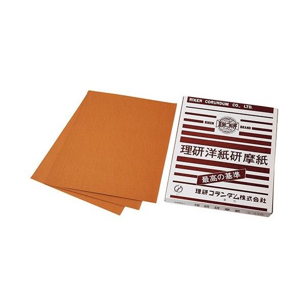 アズワン 紙ヤスリ(G洋紙) #40 10枚入 3-9016-01 1セット(50枚:10枚×5袋)（直送品）